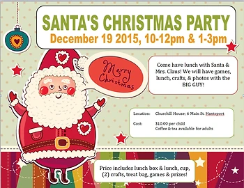 Poster for Santa's Christmas Party