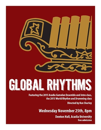 Poster for Global Rhythms