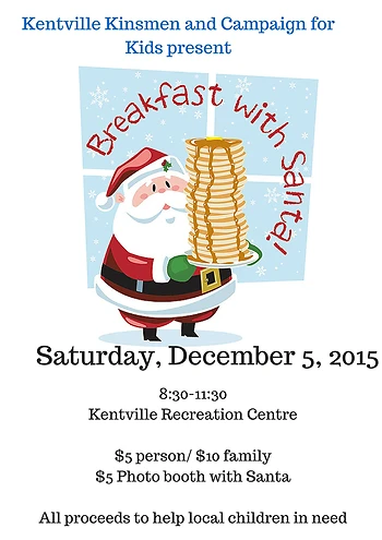 Poster for Breakfast with Santa