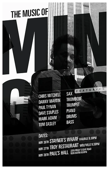 Poster for The Music of Charles Mingus