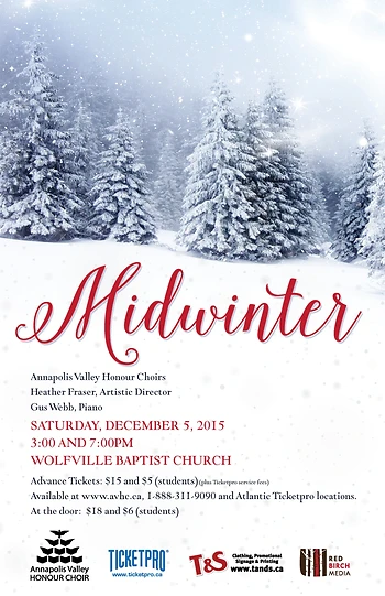 Poster for Midwinter Concert