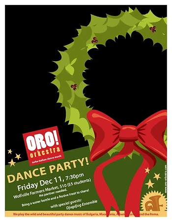 Poster for ORO! Festive Dance Party