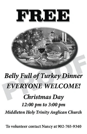 Poster for Christmas Dinner