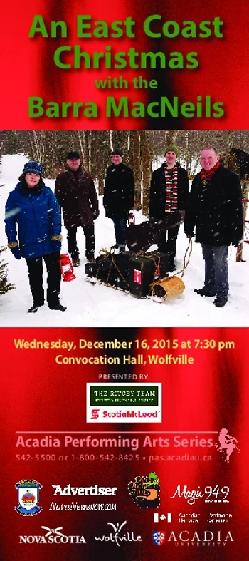 Poster for Barra MacNeils Christmas 