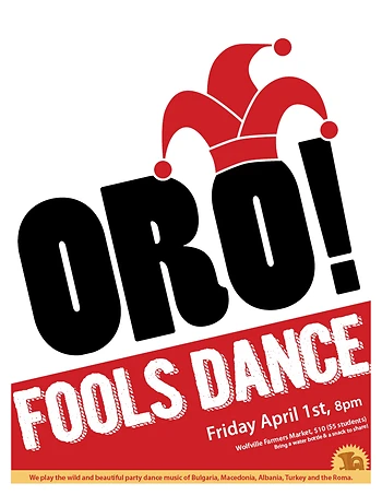 Poster for ORO! Fools Dance