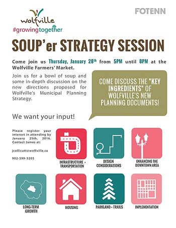 Poster for SOUP'er Strategy Session