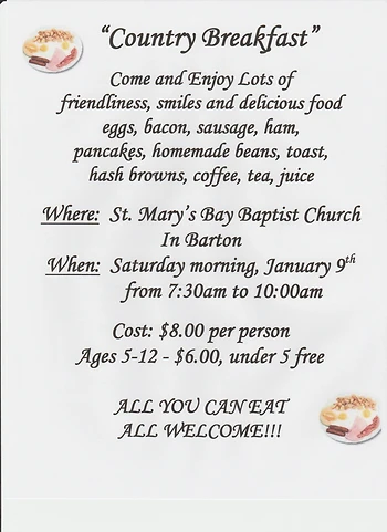 Poster for Counry Breakfast