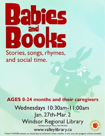 Poster for Babies & Books