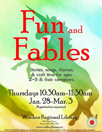 Poster for Fun & Fables