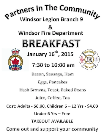 Poster for Community Breakfast