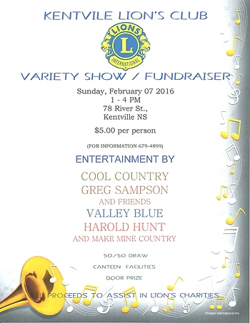 Poster for Variety Show / Fundraiser