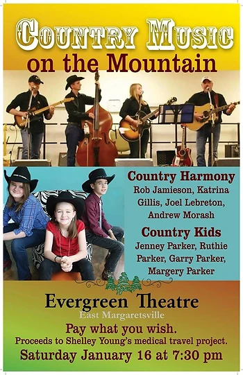 Poster for Fundraiser to Help Shelley Baker-Young