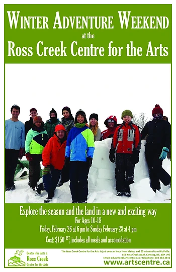 Poster for Winter Adventure Weekend