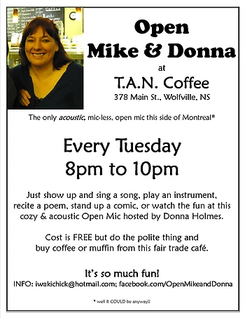 Poster for Open Mike & Donna