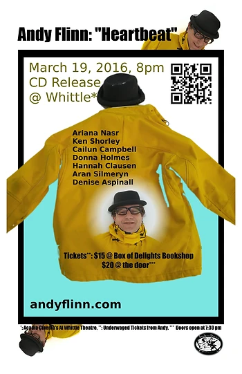 Poster for Andy Flinn CD Release