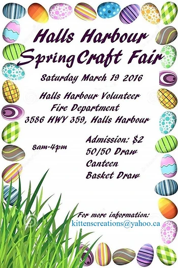 Poster for Spring Craft Fair
