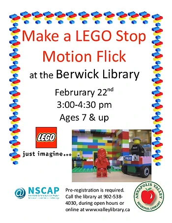 Poster for LEGO Stop Motion Flick