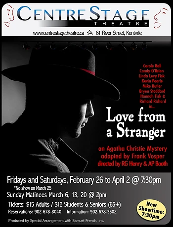 Poster for Love from a Stranger