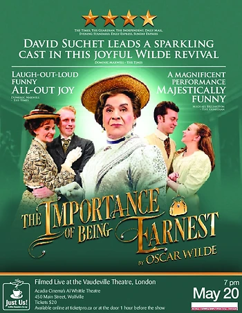 Poster for The Importance of Being Earnest