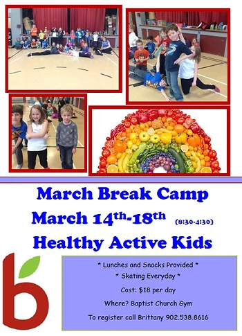 Poster for March Break Camp 