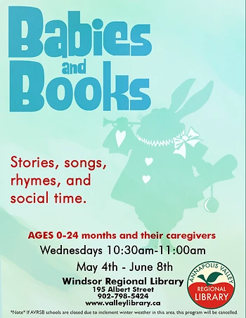 Poster for Babies & Books
