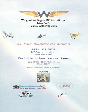 Poster for Indoor RC Aircraft Fun Fly