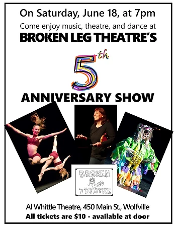 Poster for Broken Leg Theatre - Fifth