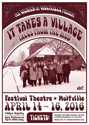 Poster for It Takes a Village: Tales from the Mud, eh?