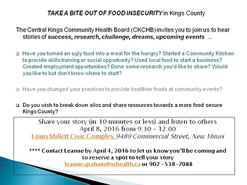 Poster for Food Security Initiatives