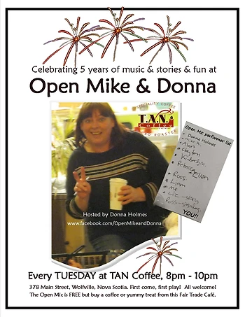 Poster for Open Mike & Donna