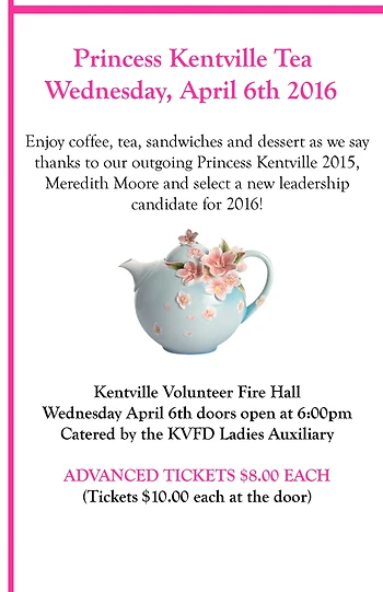 Poster for Princess Kentville Tea
