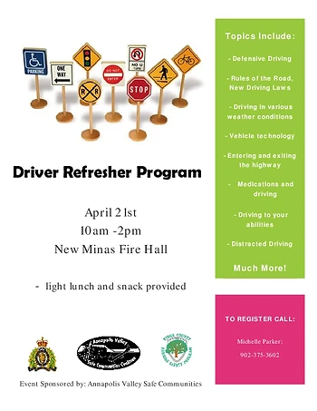Poster for Driver Refresher Course