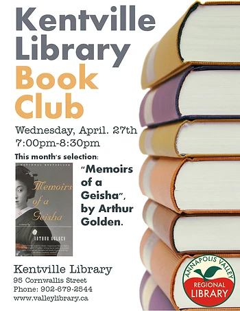 Poster for Library Bookclub