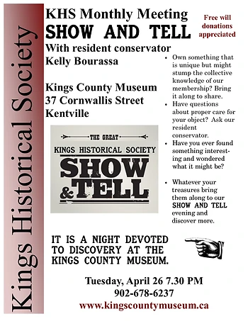 Poster for Show and Tell