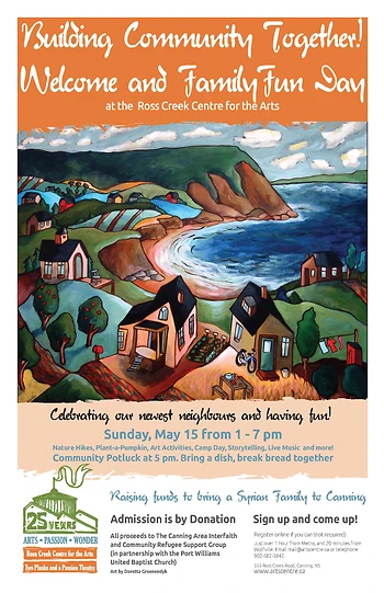 Poster for Community Welcome Day