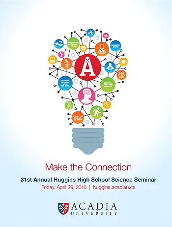 Poster for Huggins High School Science Seminar