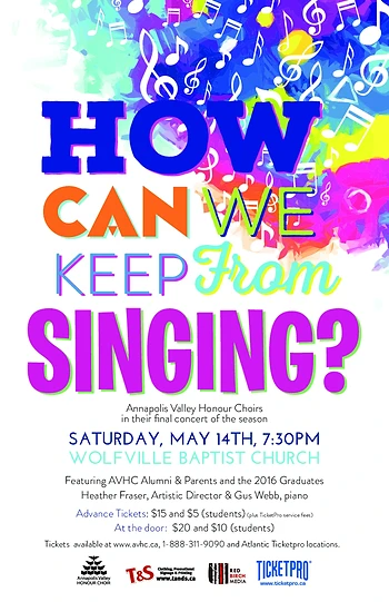 Poster for How Can We Keep From Singing?