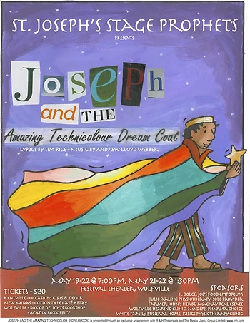 Poster for Joseph & The Amazing Technicolour Dream Coat