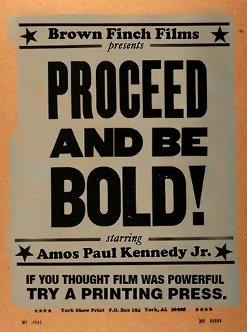 Poster for Proceed and Be Bold