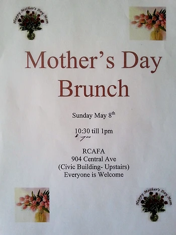 Poster for Mothers Day Brunch