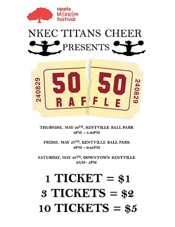 Poster for 50/50 Tickets
