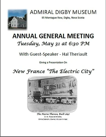 Poster for Annual General Meeting
