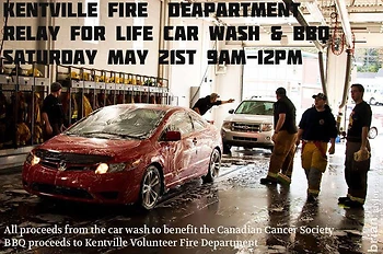 Poster for Relay for Life Car Wash and BBQ