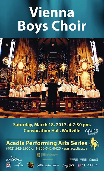 Poster for Vienna Boys Choir