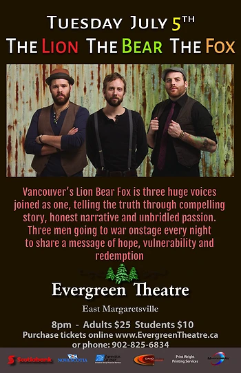 Poster for The Lion The Bear The Fox