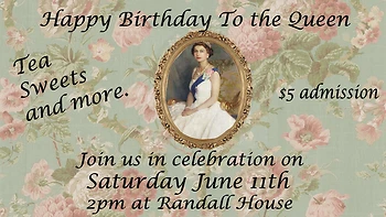 Poster for The Queen's Birthday Tea