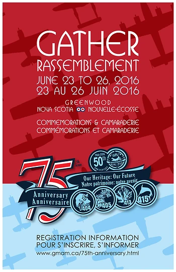 Poster for 75th Anniversary Public Events