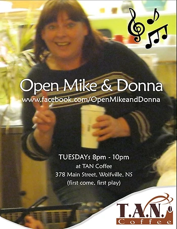 Poster for Open Mike & Donna