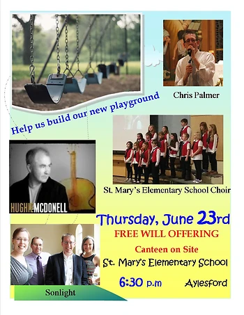 Poster for Friends of St. Mary's Music