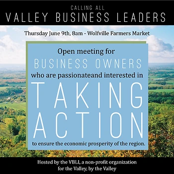 Poster for Valley Business Leaders' Initiative